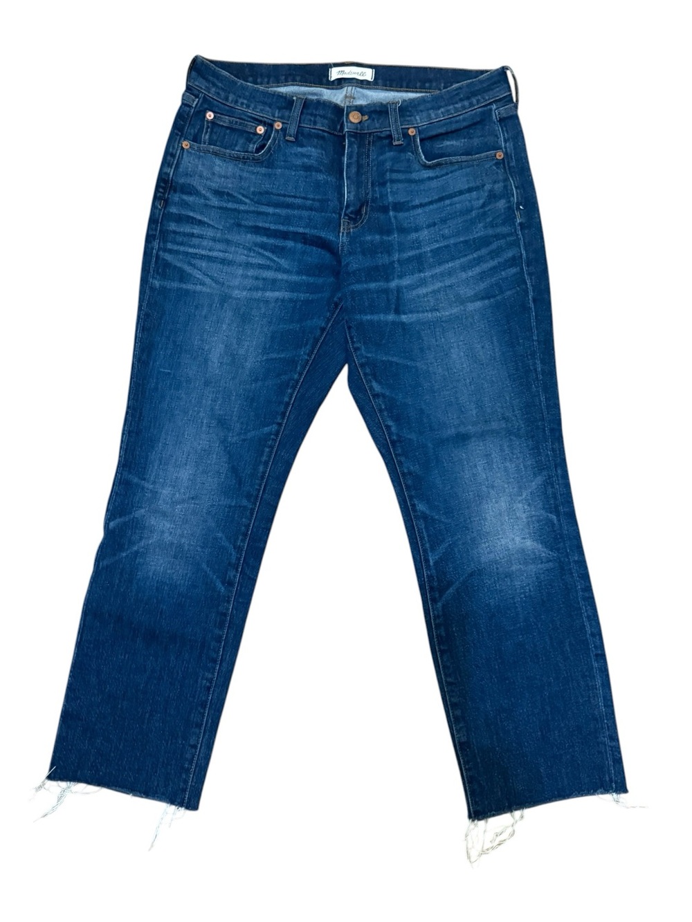 Madewell Indigo Straight-Leg Jeans